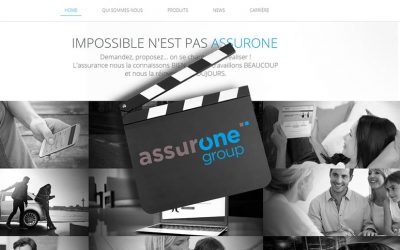Un nouveau site corporate pour AssurOne