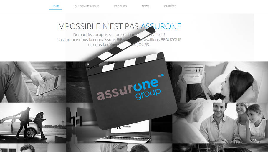 Un nouveau site corporate pour AssurOne